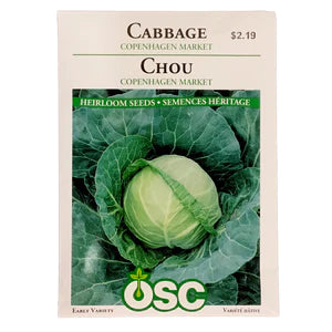 Cabbage Seed Packets - Copenhagen Market – Laporte's Nursery ...