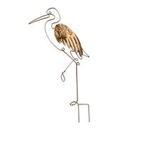 La Hacienda Steel Garden Animal Stake Heron