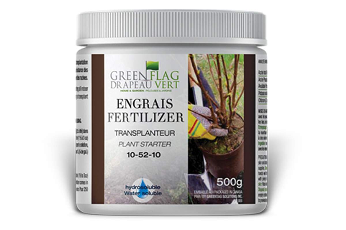 plant starter fertilizer 10 52 10 Green Flag Starter Fertilizer 10-52-10